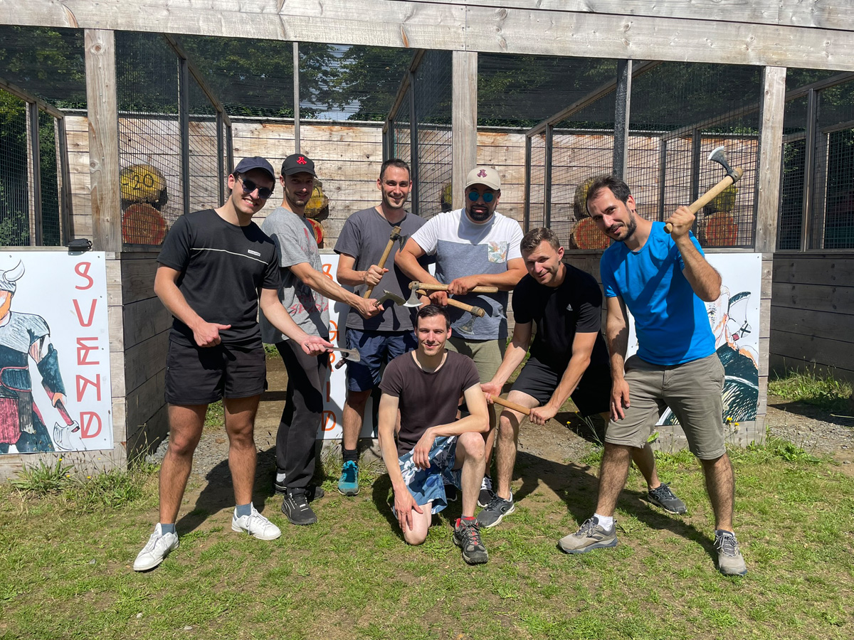 Lancer de haches - ©Normandie Challenge