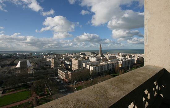 Le Havre vu d'en haut