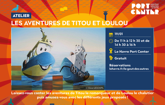 Les aventures de Titou et Loulou - ©LH Port Center