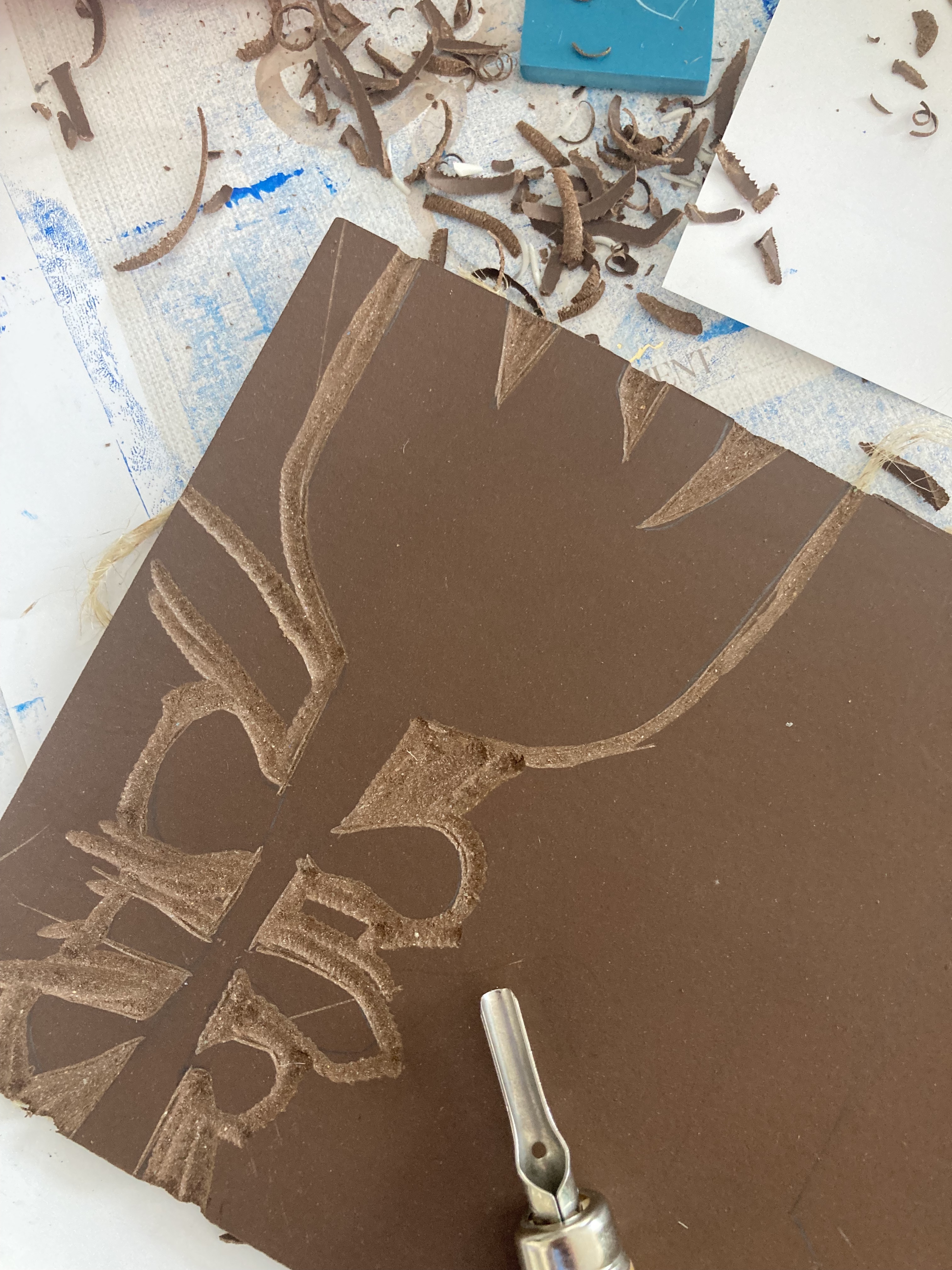[Atelier créatif] Linogravure