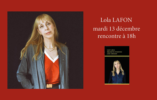 Lola Lafon - ©La Galerne