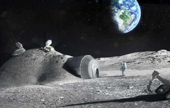Exposition en plein air : La Lune : 50 ans... et après ?