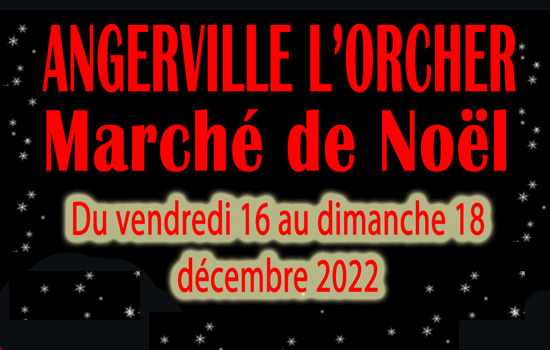 Marché de Noël - Angerville-l'Orcher