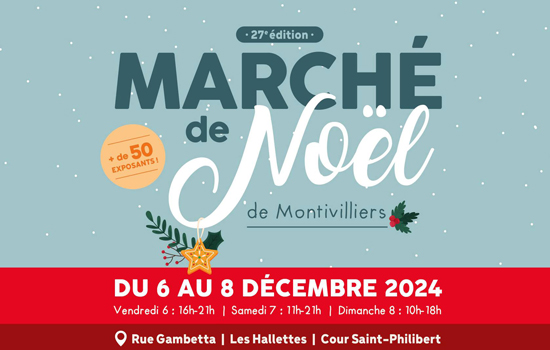 Marché de Noël de Montivilliers