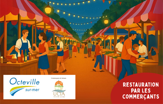 Marché nocturne - ©Ville d'Octeville-sur-Mer (2)