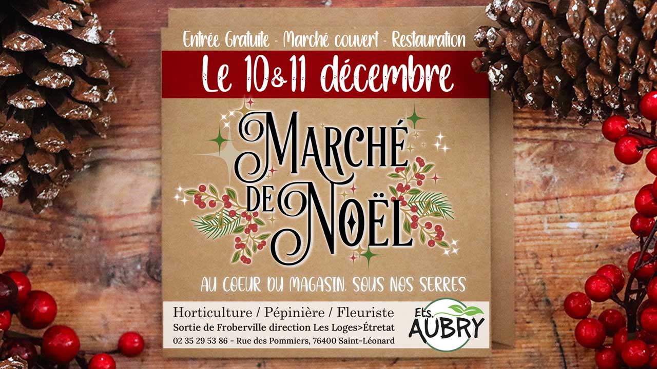 Marché de Noël des établissements Aubry