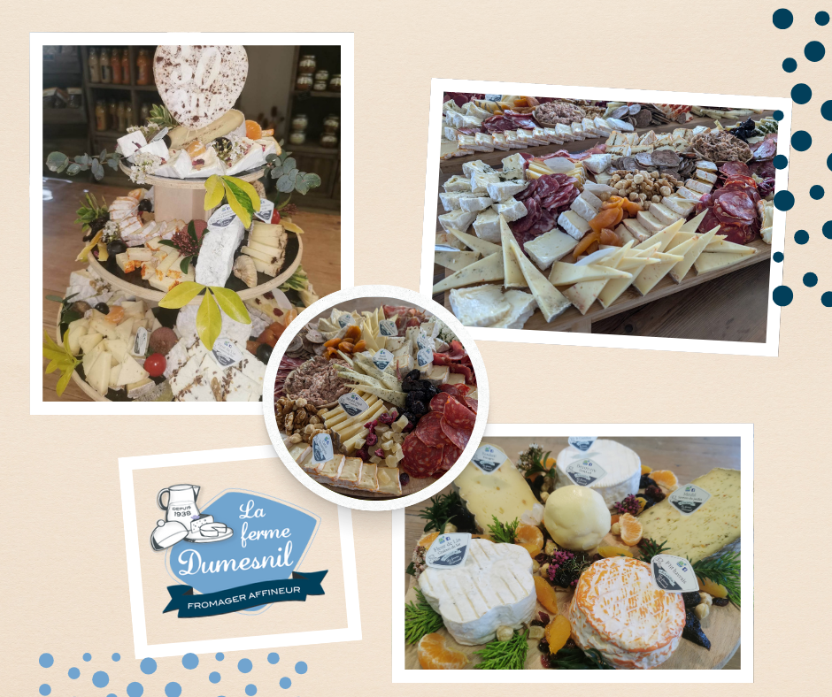 Pièce montée, planche apéro, plateau de fromages