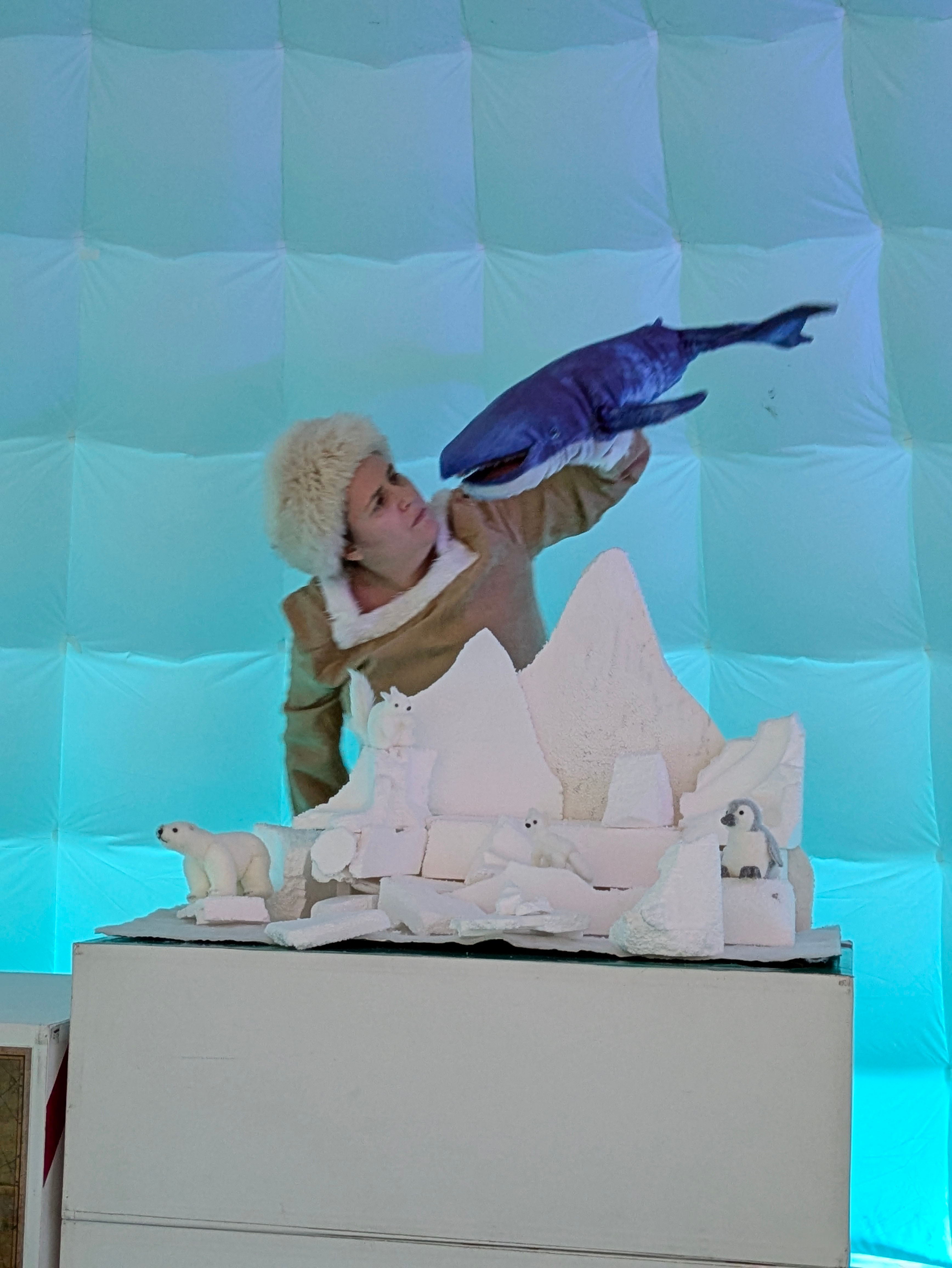 Spectacle "Dans mon igloo" de la Compagnie ça s'peut pas
