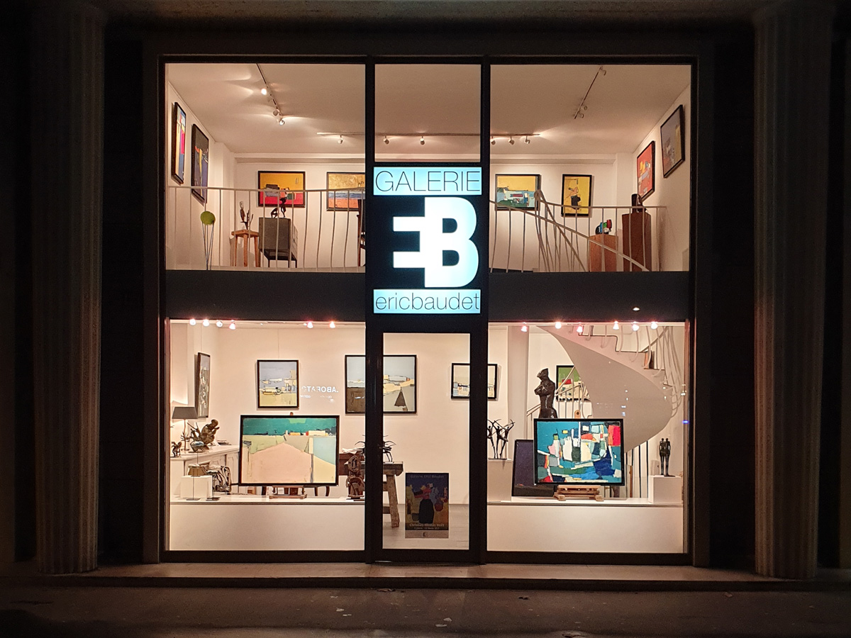 Photo de nuit expo Hoët