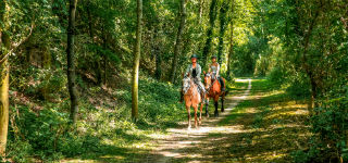 La Varenne et l'Eawy à cheval