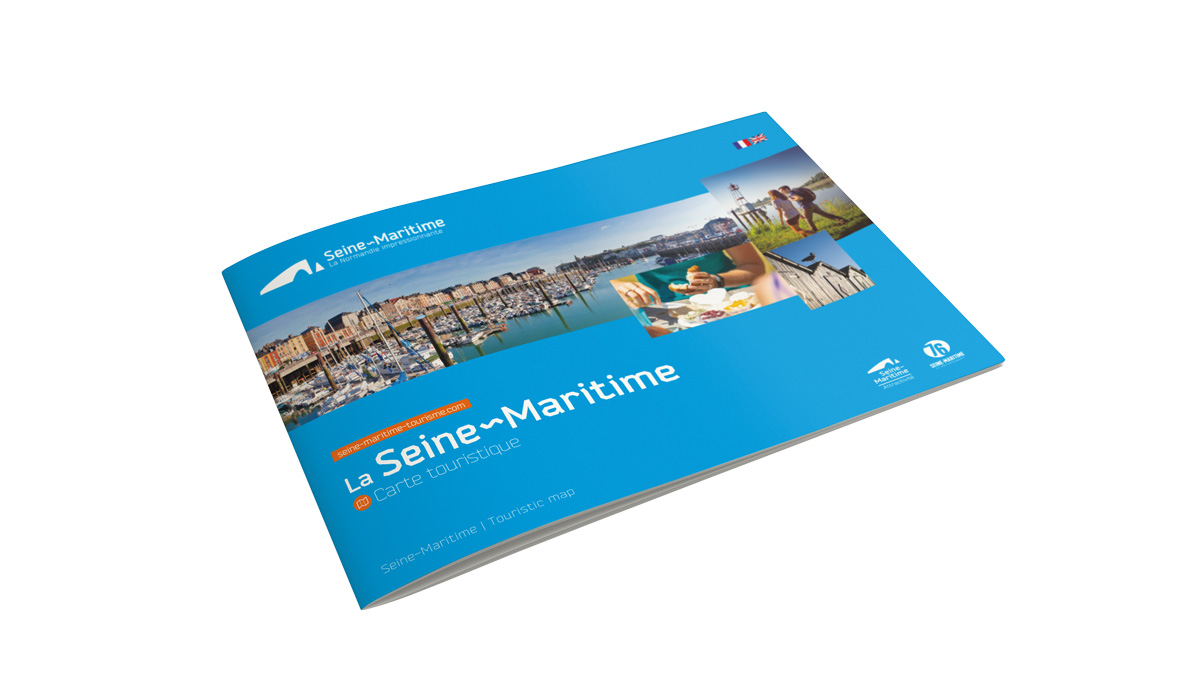 Carte Touristique de la Seine-Maritime 2023