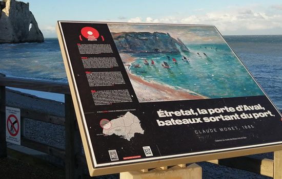 Etretat, inspiratrice des impressionnistes