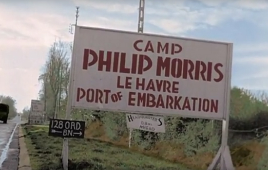 Panneau Camp Philip Morris