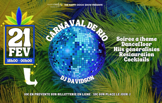 Concert : The Happy Dock Show - Carnaval do Rio