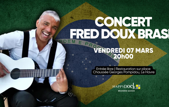 Concert : Fred Doux Brasil - Jazz brésilien