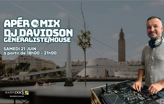 Concert : Apéro-mix - House - Dj Davidson