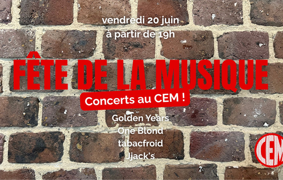 Concert : Fête de la musique au CEM