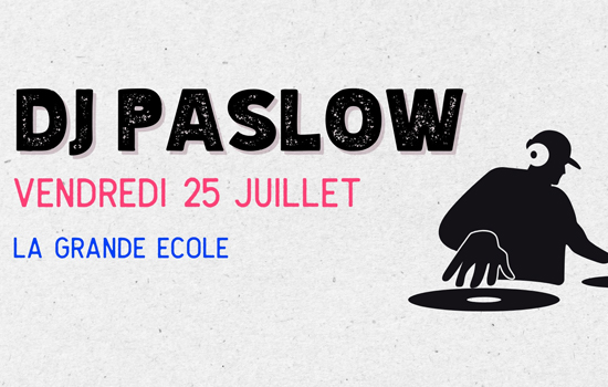 Concert : Dj Paslow