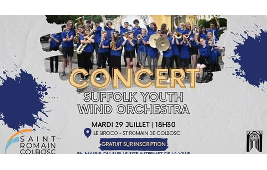 Concert : Orchestre junior de Suffolk