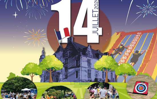 Bastille Day in Saint-Romain