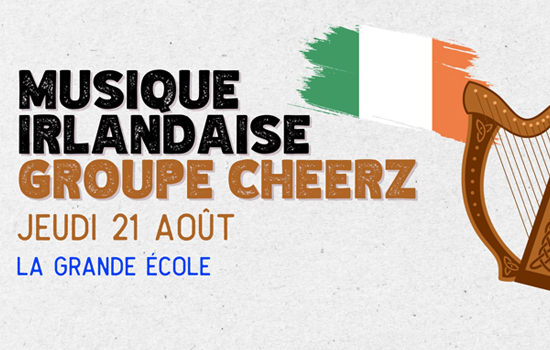 Concert : Musique Irlandaise - Cheerz