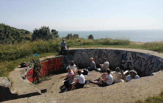 Visite guidée : Au rythme du slam au cap de la Hève
