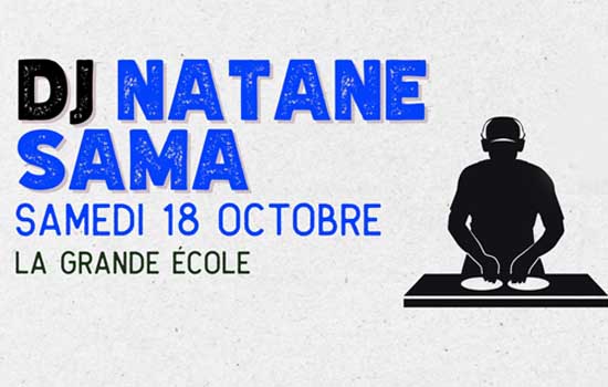 Soirée Dj : Natane Sama