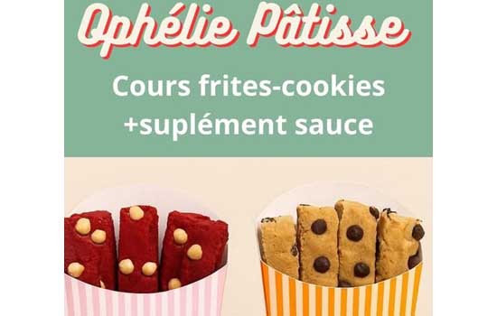 Frites-cookies - supplément sauce