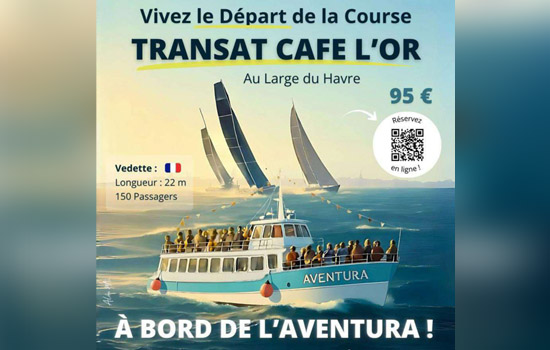 Découvrez la transat Café L'Or à bord de l'Aventura