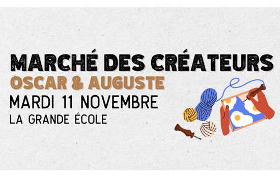 Marché des créateurs - Oscar & Auguste