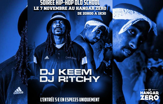 Soirée Hip-Hop Old School au Hangar Zéro