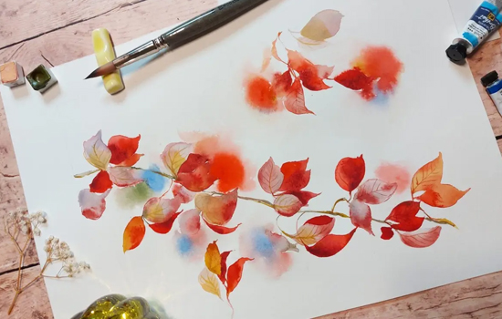 Atelier : Aquarelle - Nature d'automne