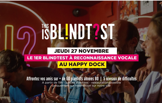 Blind test 27 novembre