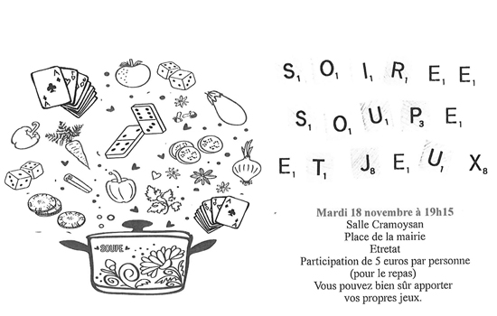 Soirée soupe et jeux