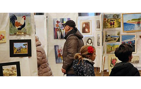 Exposition: Peinture & Broderie