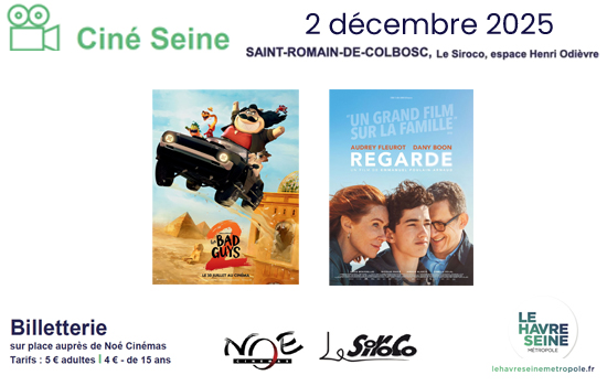 Ciné Seine - 2 décembre