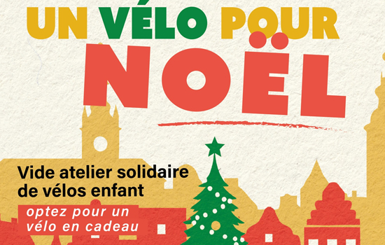 Vide-atelier solidaire : Un vélo pour Noël