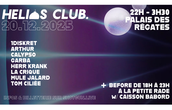 Concert : Helios Club. W/ Full Crew