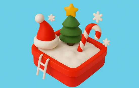 Aqua Noël à la piscine de la Mare Rouge