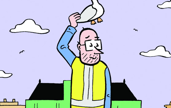 Exposition : En chantier - Une BD reportage de Sirou au Muséum