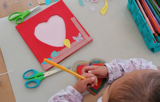 Cadre en forme de coeur