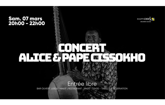 Concert : Alice & Pape Cissokho