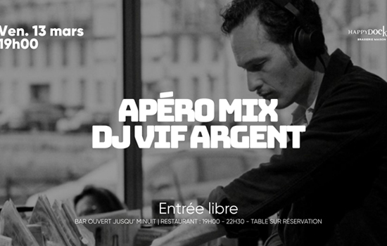 Concert : Apero Mix - Dj Vifargent