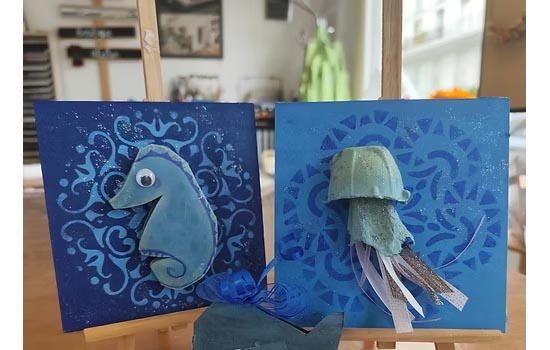 Portrait d'animaux marins