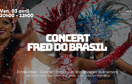 Concert : Fred Do Brasil