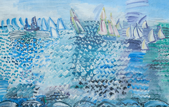 Raoul DUFY (1877-1953), Les Régates au Havre