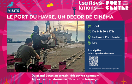 Visite guidée : Le port du Havre, un décor de cinéma