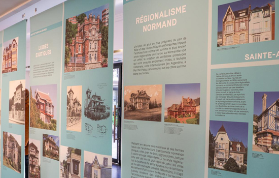 Visite flash de l'exposition : Les villas balnéaires du Havre à É