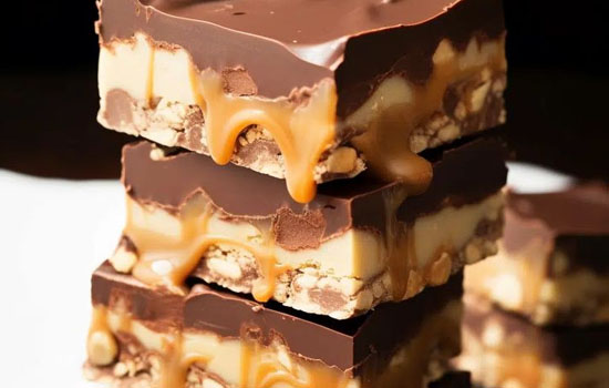 : Tablette XL snickers maison