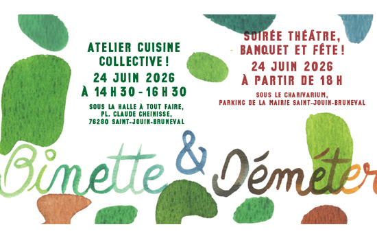 Atelier de cuisine participative & soirée théâtre